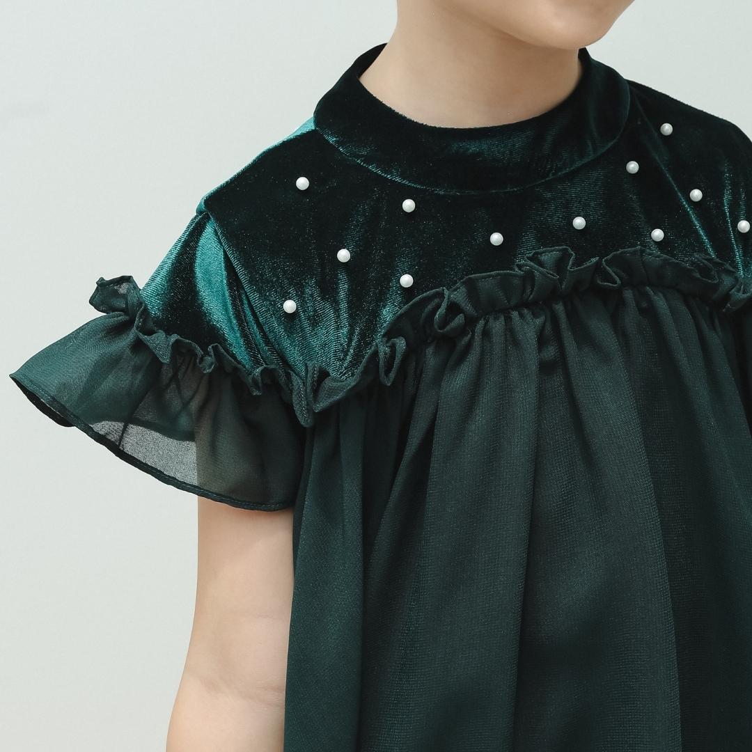 ZIEL KIDS - Stella Dress Terusan Chiffon Premium Couple Mom & Girl - Image 4