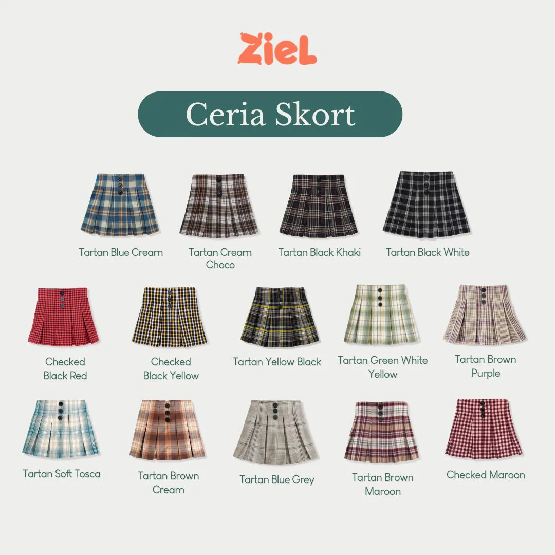 Ceria Skort Tartan - Image 11