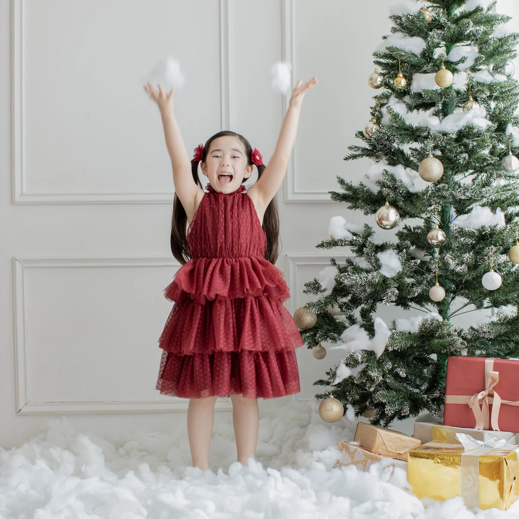 CHRISTMAS 2021 ZIEL KIDS - Jolly Dress / Dress Ibu Dan Anak / Gaun Natal / Christmas 2021