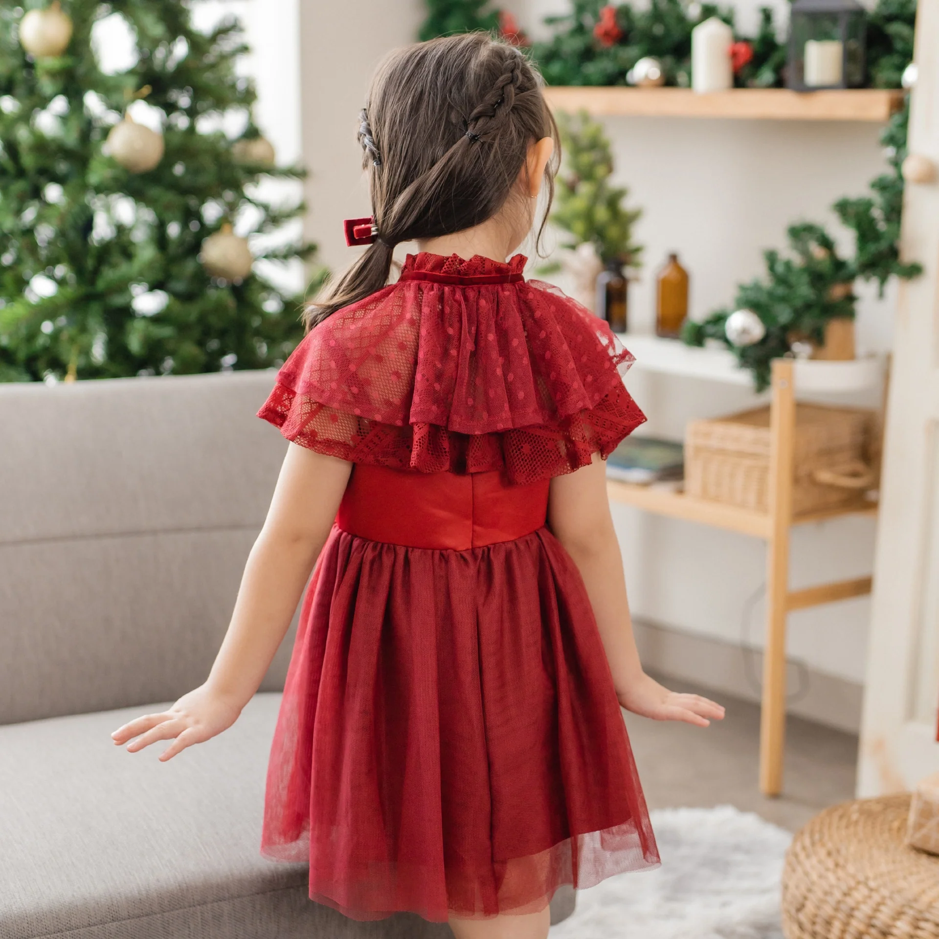 Cleya Dress - CHRISTMAS - Image 4