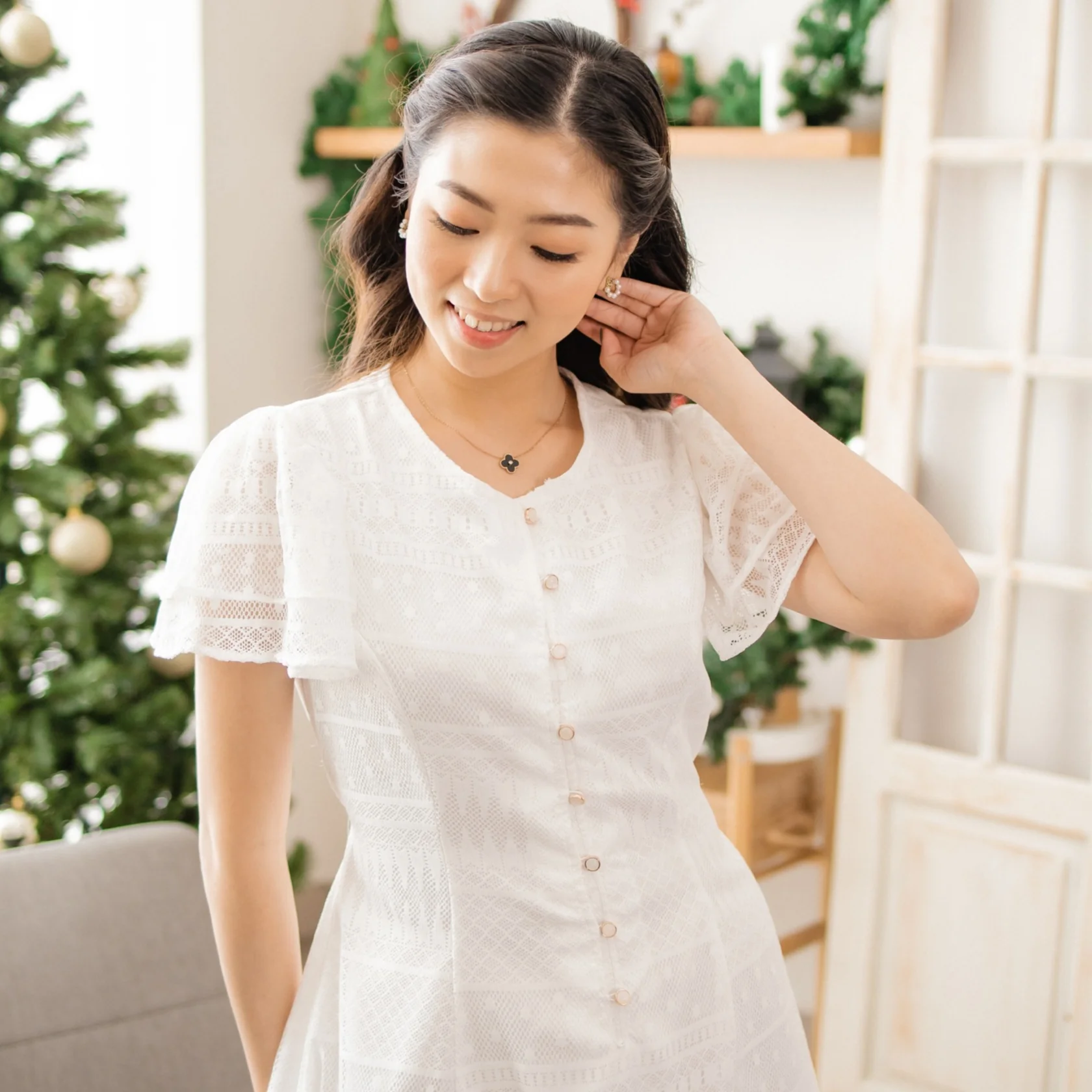 Cleya Dress - CHRISTMAS - Image 5