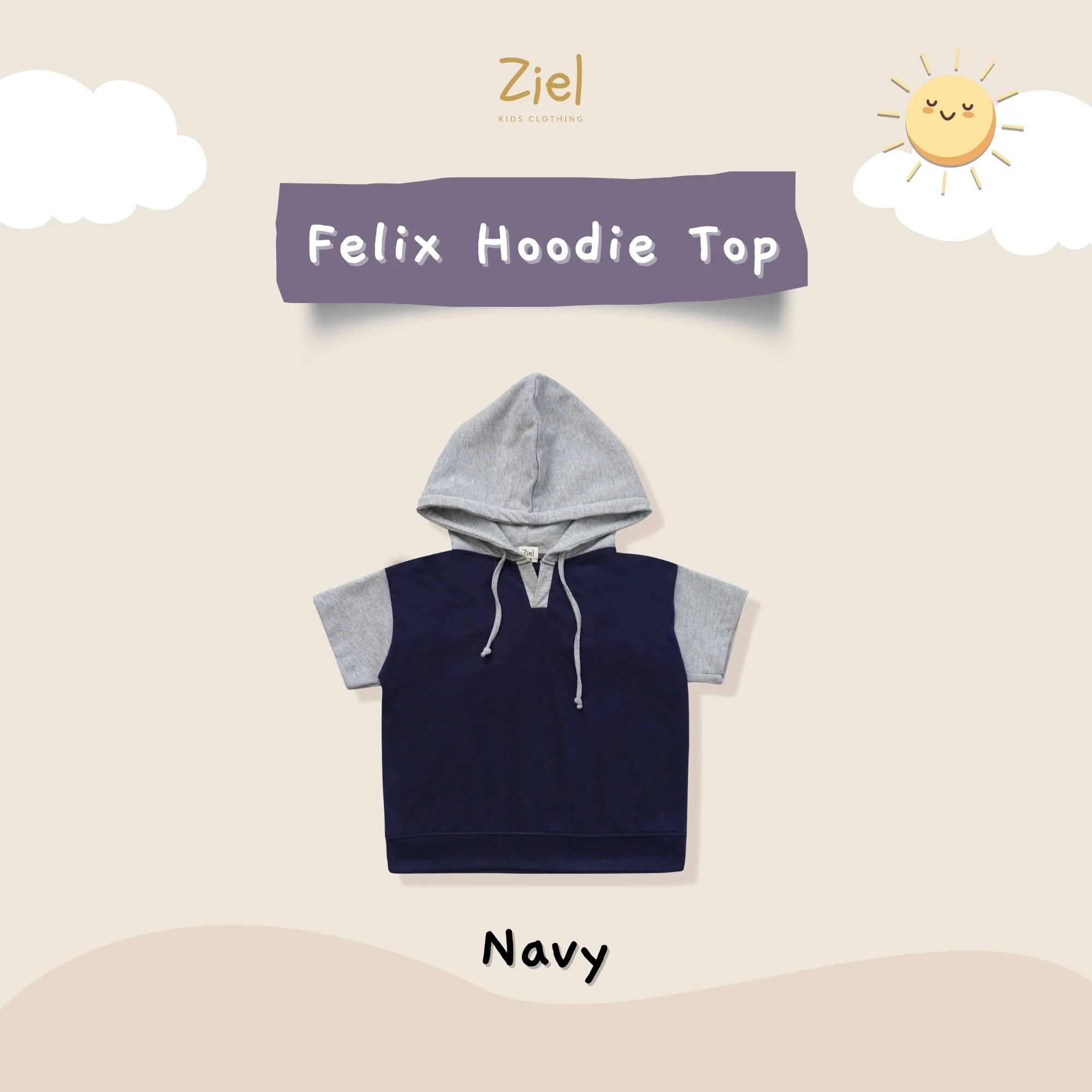 Felix Oversized Hoodie Top - Image 8