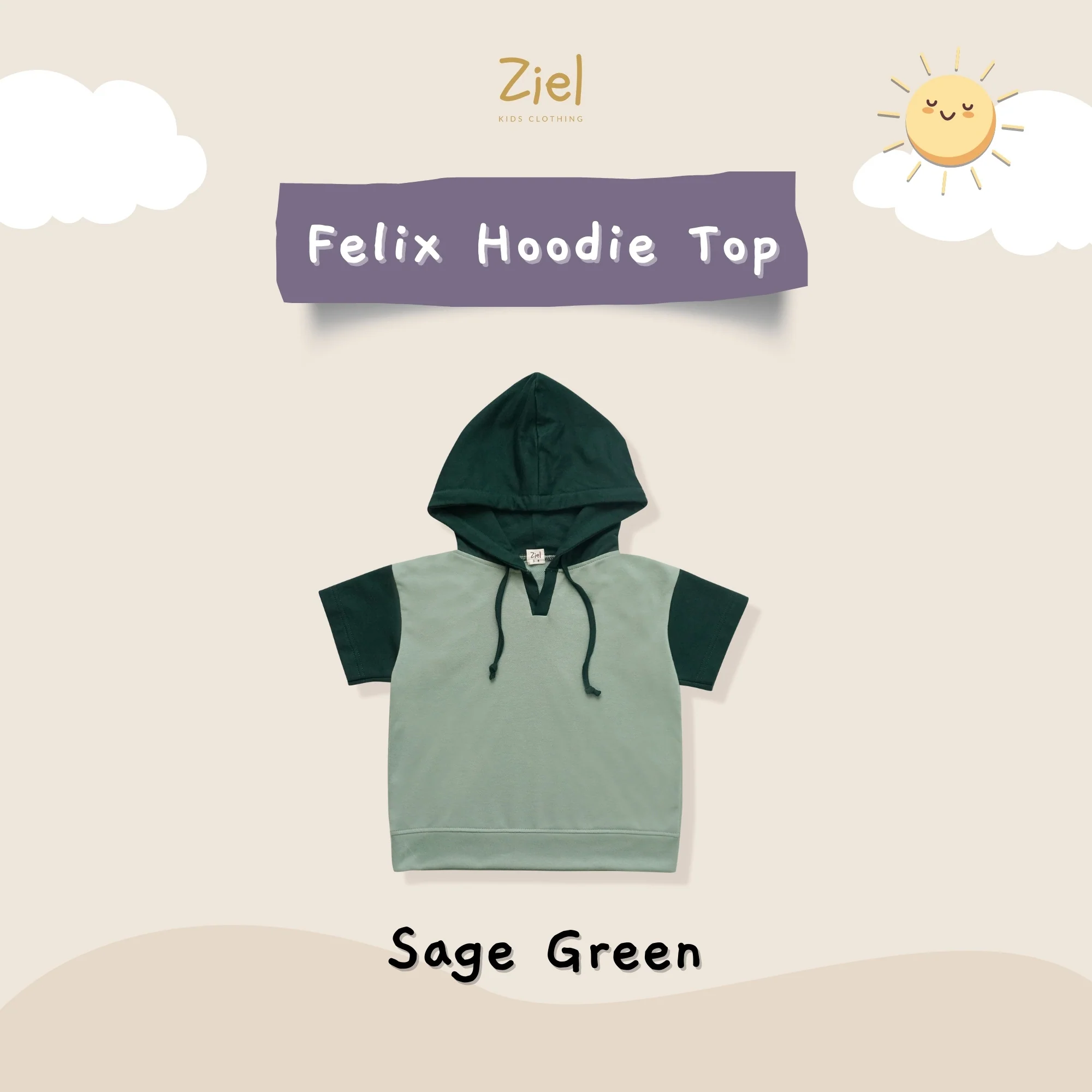 Felix Oversized Hoodie Top - Image 9