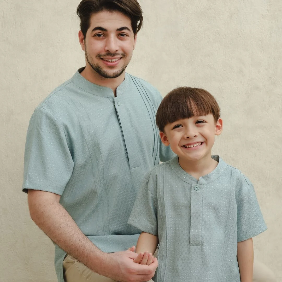 ZIEL KIDS - Keenan Koko Raya Atasan Katun Premium Couple Dad & Boy - Image 2