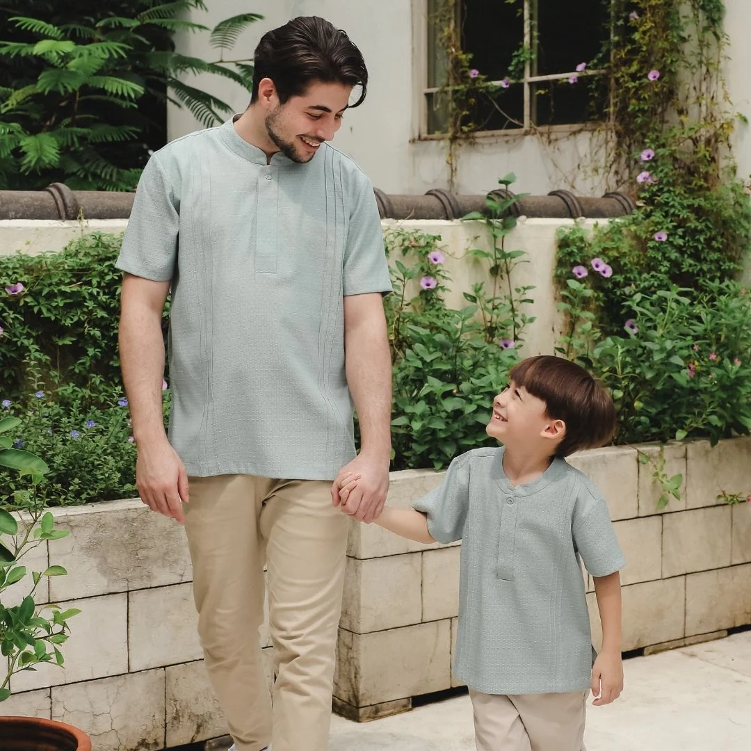 ZIEL KIDS - Keenan Koko Raya Atasan Katun Premium Couple Dad & Boy - Image 8