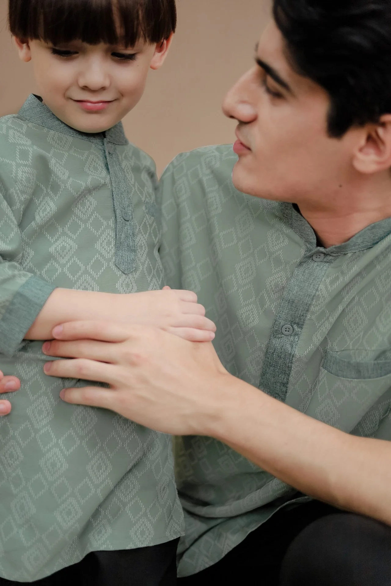 ZIEL KIDS - Nizam Kurta Koko Raya Atasan Katun Premium Couple Dad & Boy - Image 10