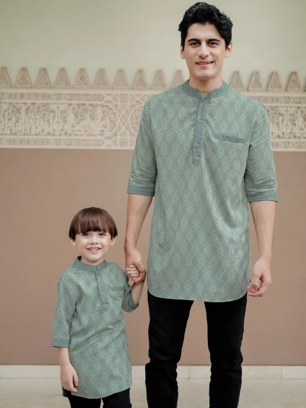 ZIEL KIDS - Nizam Kurta Koko Raya Atasan Katun Premium Couple Dad & Boy - Image 11