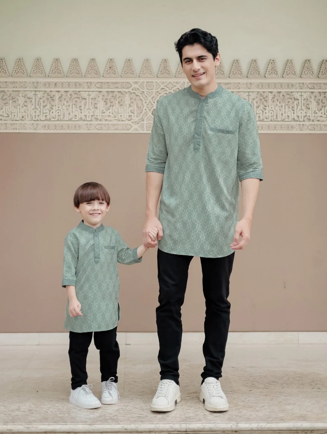 ZIEL KIDS - Nizam Kurta Koko Raya Atasan Katun Premium Couple Dad & Boy - Image 12