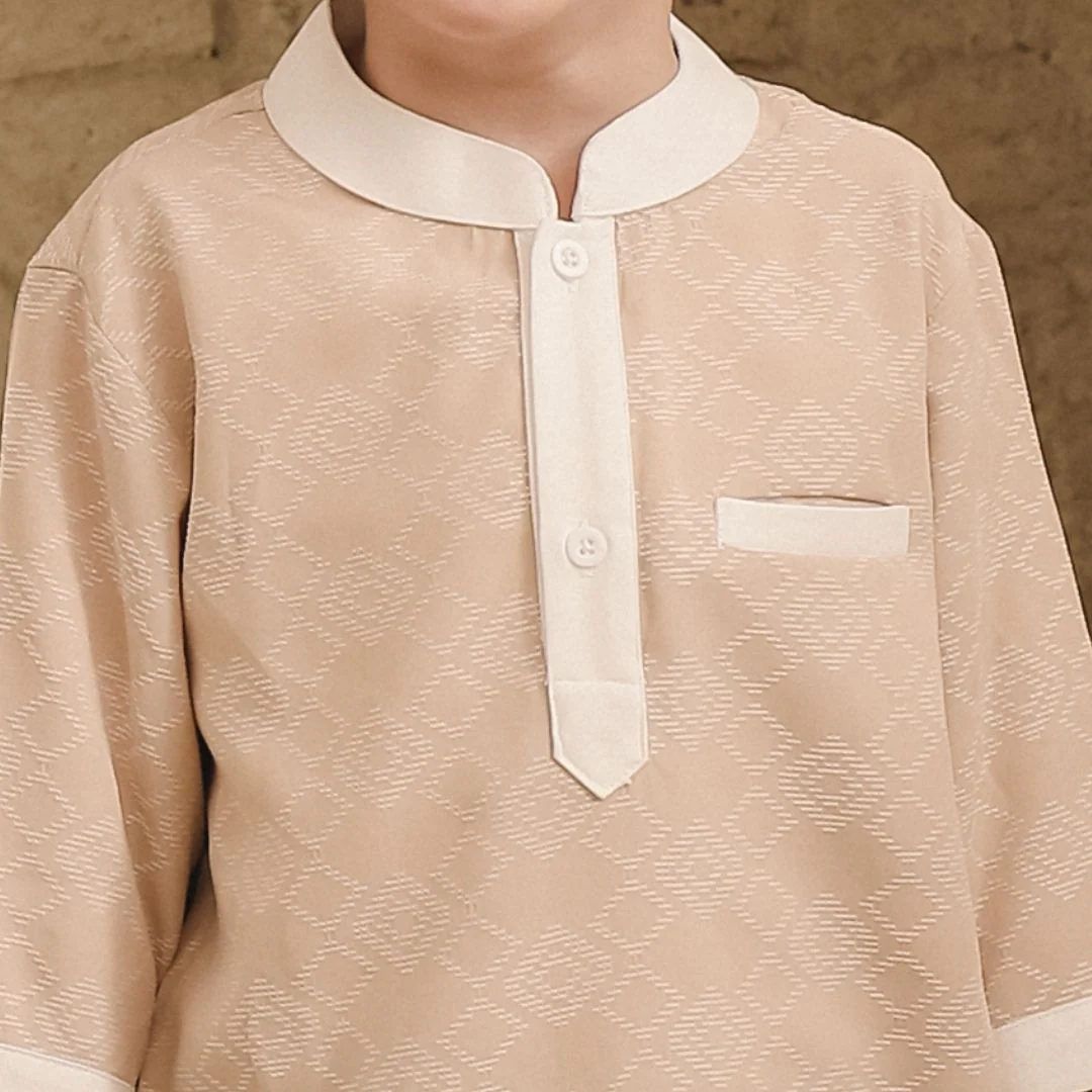 ZIEL KIDS - Nizam Kurta Koko Raya Atasan Katun Premium Couple Dad & Boy - Image 5