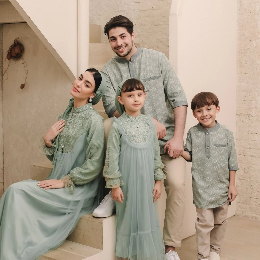 ZIEL KIDS - Nizam Kurta Koko Raya Atasan Katun Premium Couple Dad & Boy - Image 6