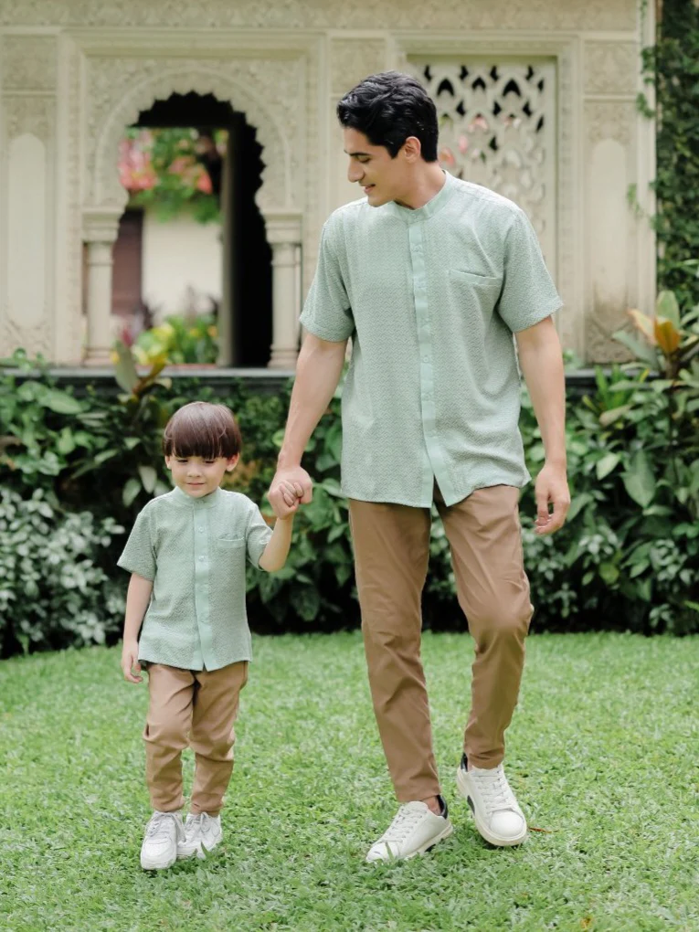 ZIEL KIDS - Arman Koko Raya Atasan Katun Premium Couple Dad & Boy - Image 14