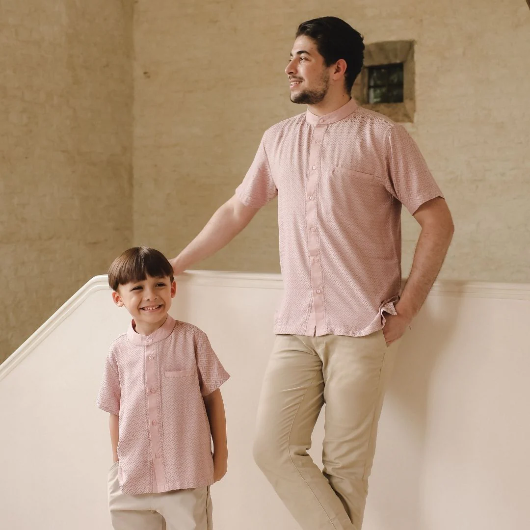 ZIEL KIDS - Arman Koko Raya Atasan Katun Premium Couple Dad & Boy - Image 16