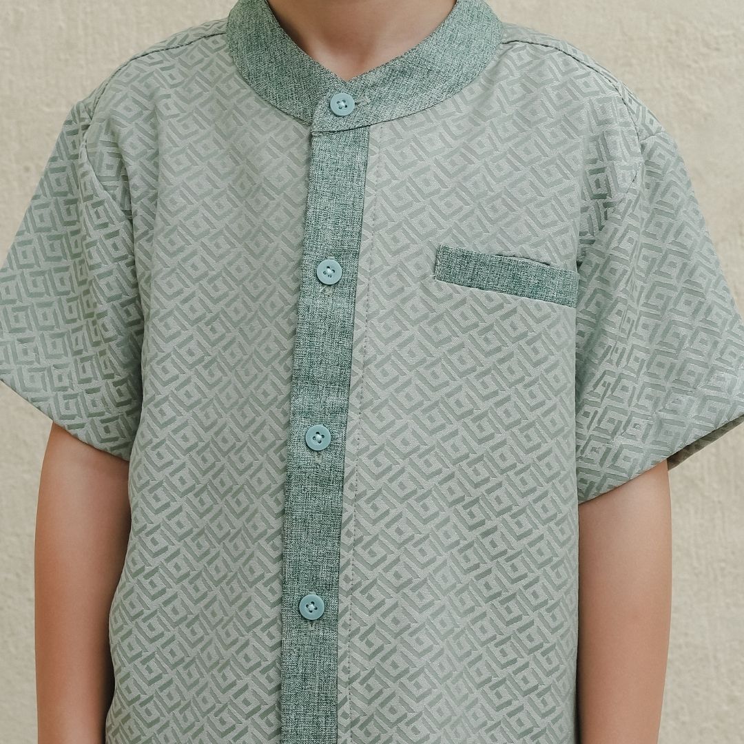 ZIEL KIDS - Arman Koko Raya Atasan Katun Premium Couple Dad & Boy - Image 5