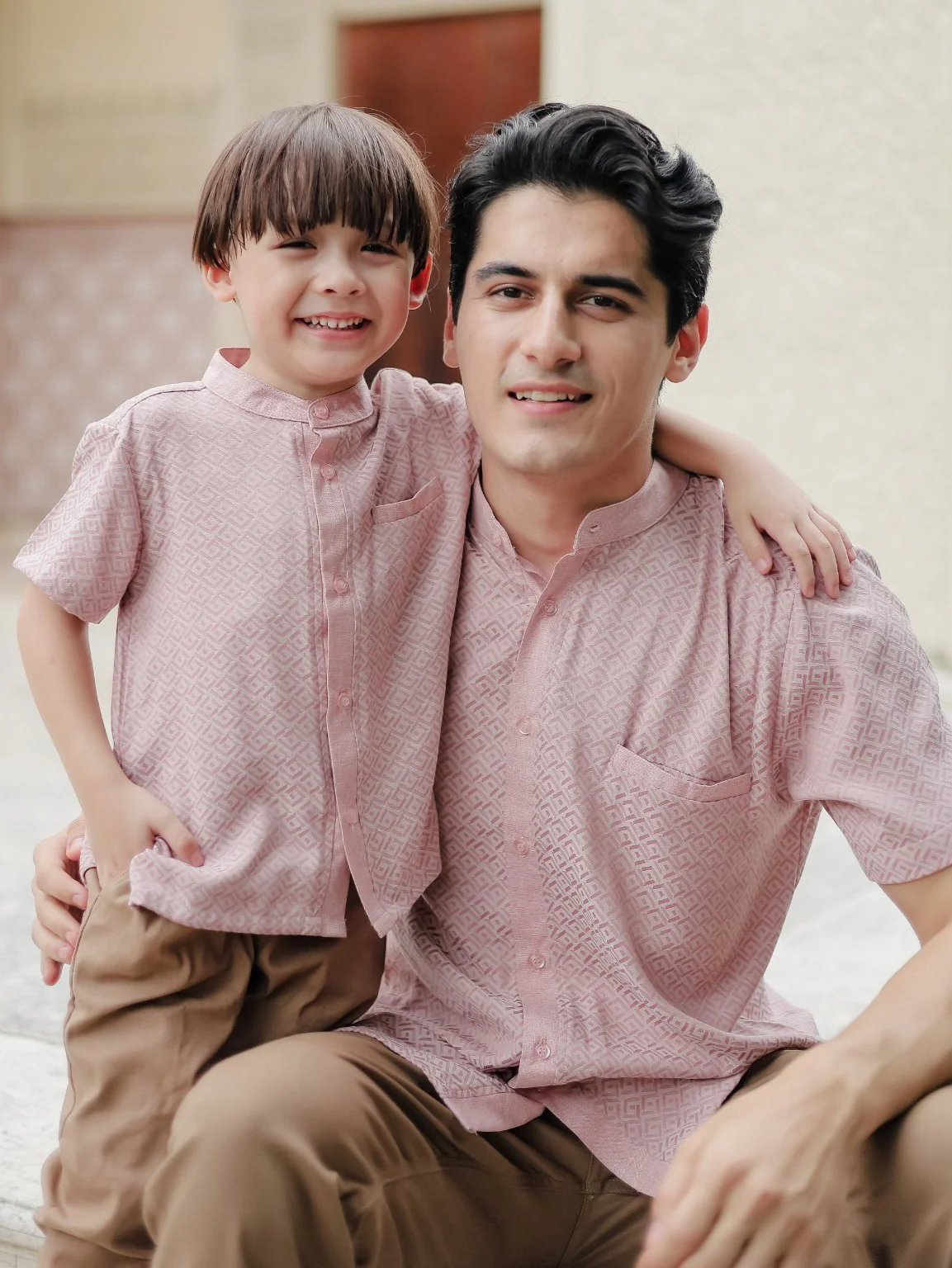 ZIEL KIDS - Arman Koko Raya Atasan Katun Premium Couple Dad & Boy - Image 7