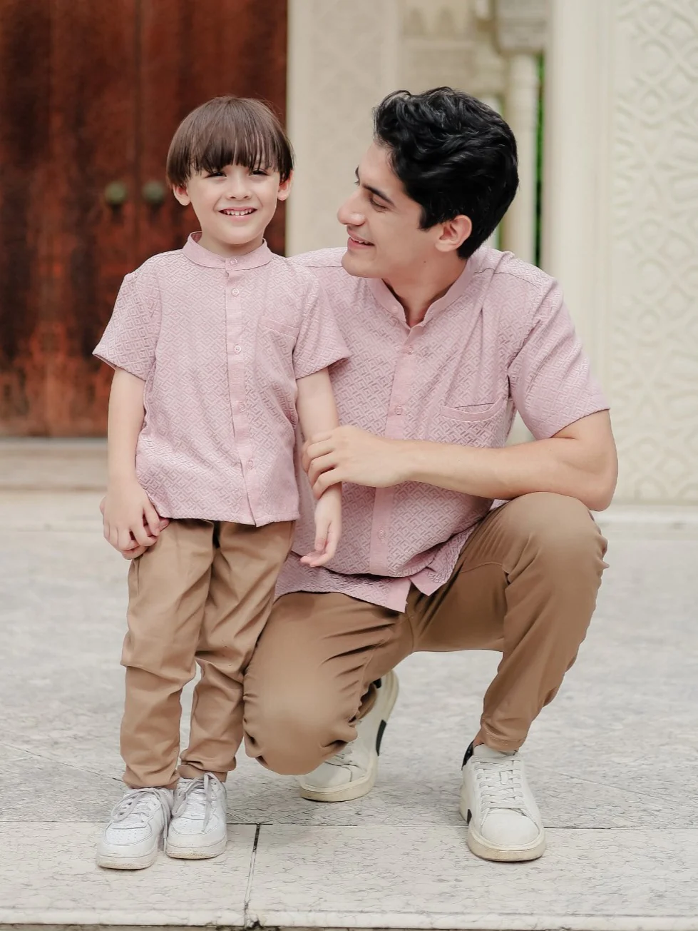 ZIEL KIDS - Arman Koko Raya Atasan Katun Premium Couple Dad & Boy - Image 9