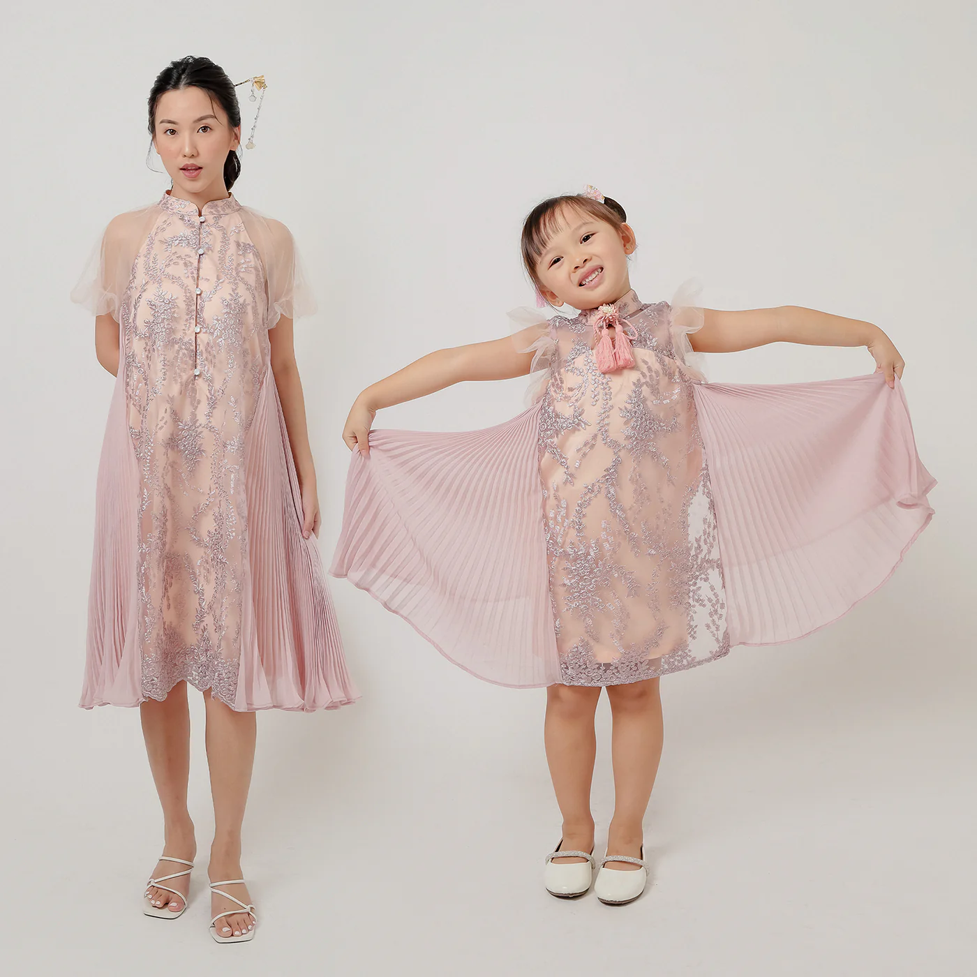 Shua Dress Mom & Girls - CNY - Image 3