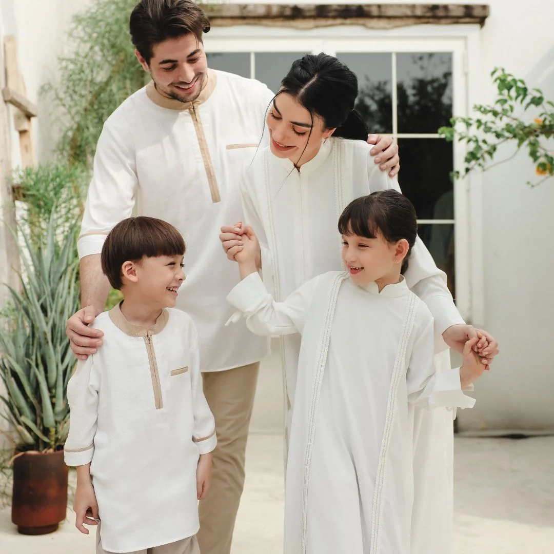 ZIEL KIDS - Zayn Kurta Koko Raya Atasan Katun Premium Couple Dad & Boy - Image 6