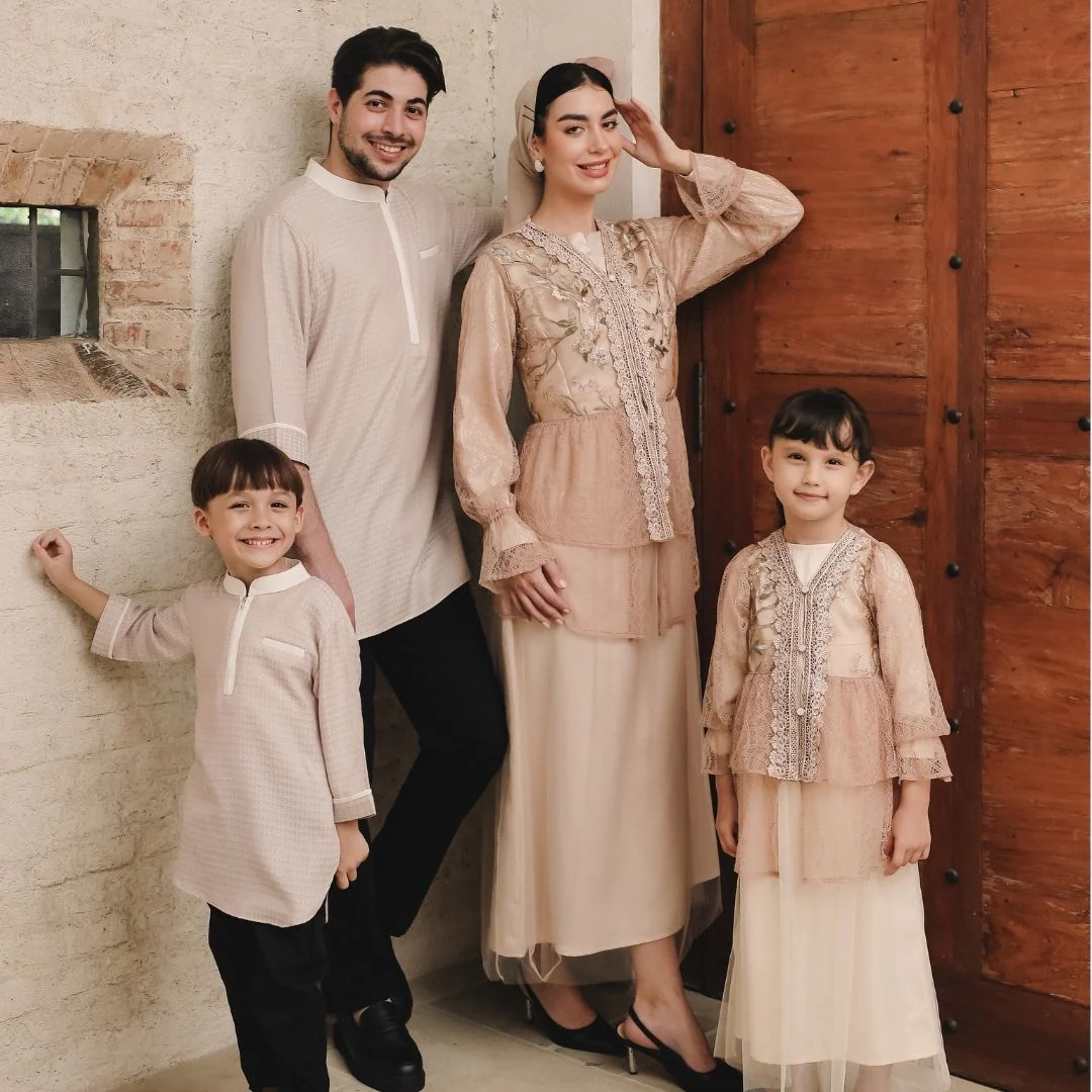 ZIEL KIDS - Zayn Kurta Koko Raya Atasan Katun Premium Couple Dad & Boy - Image 7