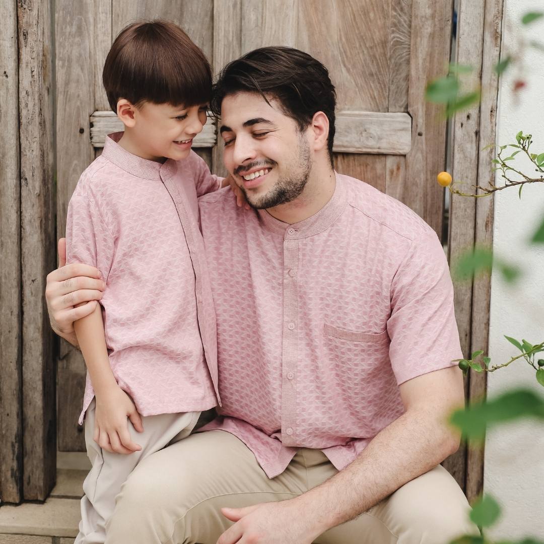 ZIEL KIDS - Akbar Koko Raya Atasan Katun Premium Couple Dad & Boy - Image 8
