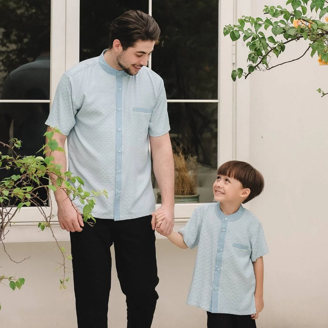 ZIEL KIDS - Akbar Koko Raya Atasan Katun Premium Couple Dad & Boy - Image 9