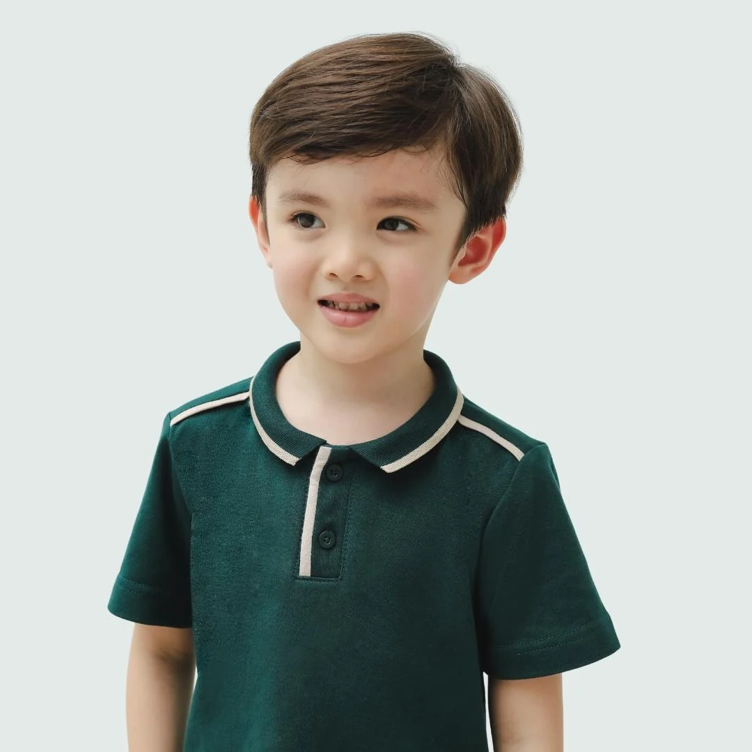 ZIEL KIDS - Alder Top Polo Shirt Atasan Katun Premium Couple Dad & Boy - Image 4