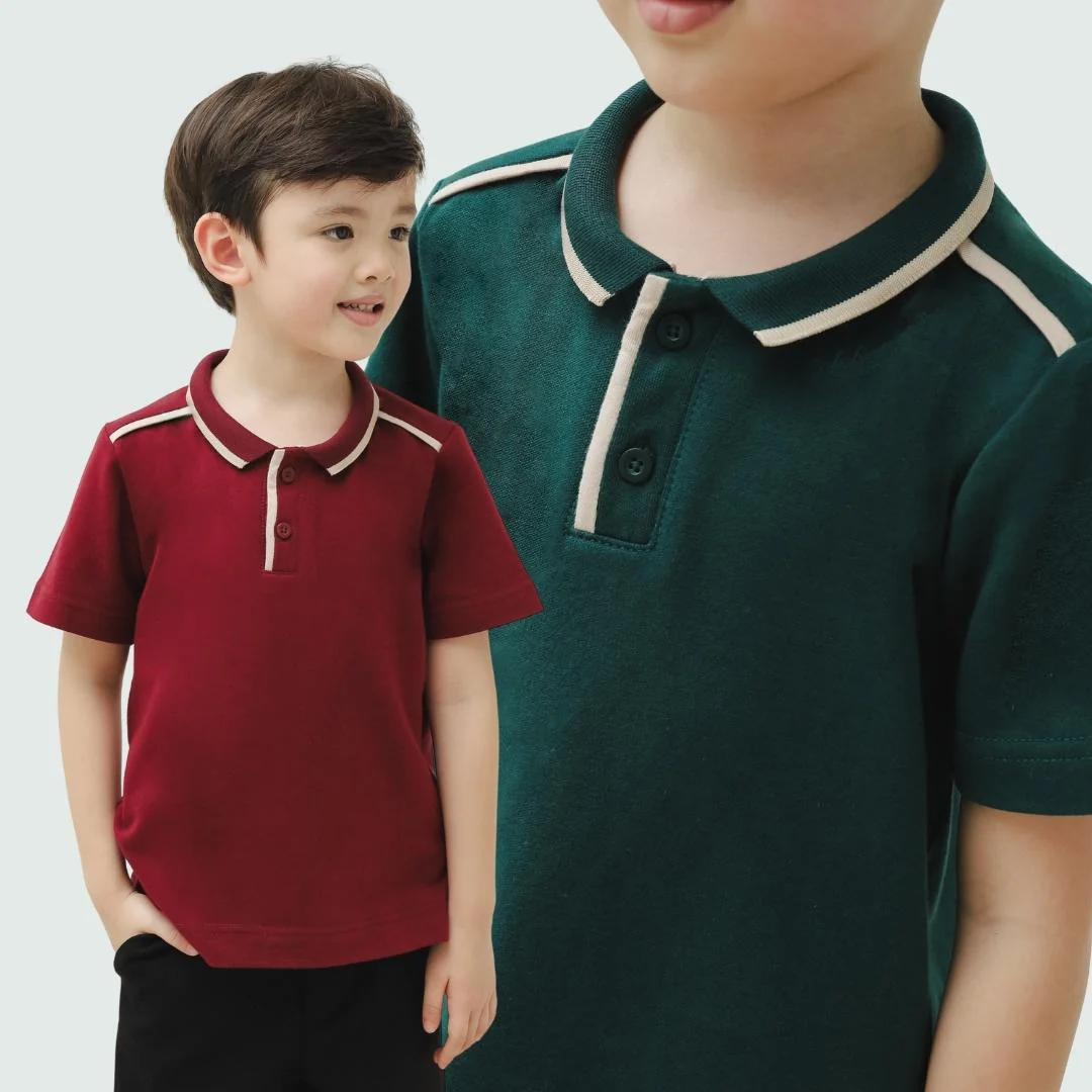 ZIEL KIDS - Alder Top Polo Shirt Atasan Katun Premium Couple Dad & Boy - Image 6