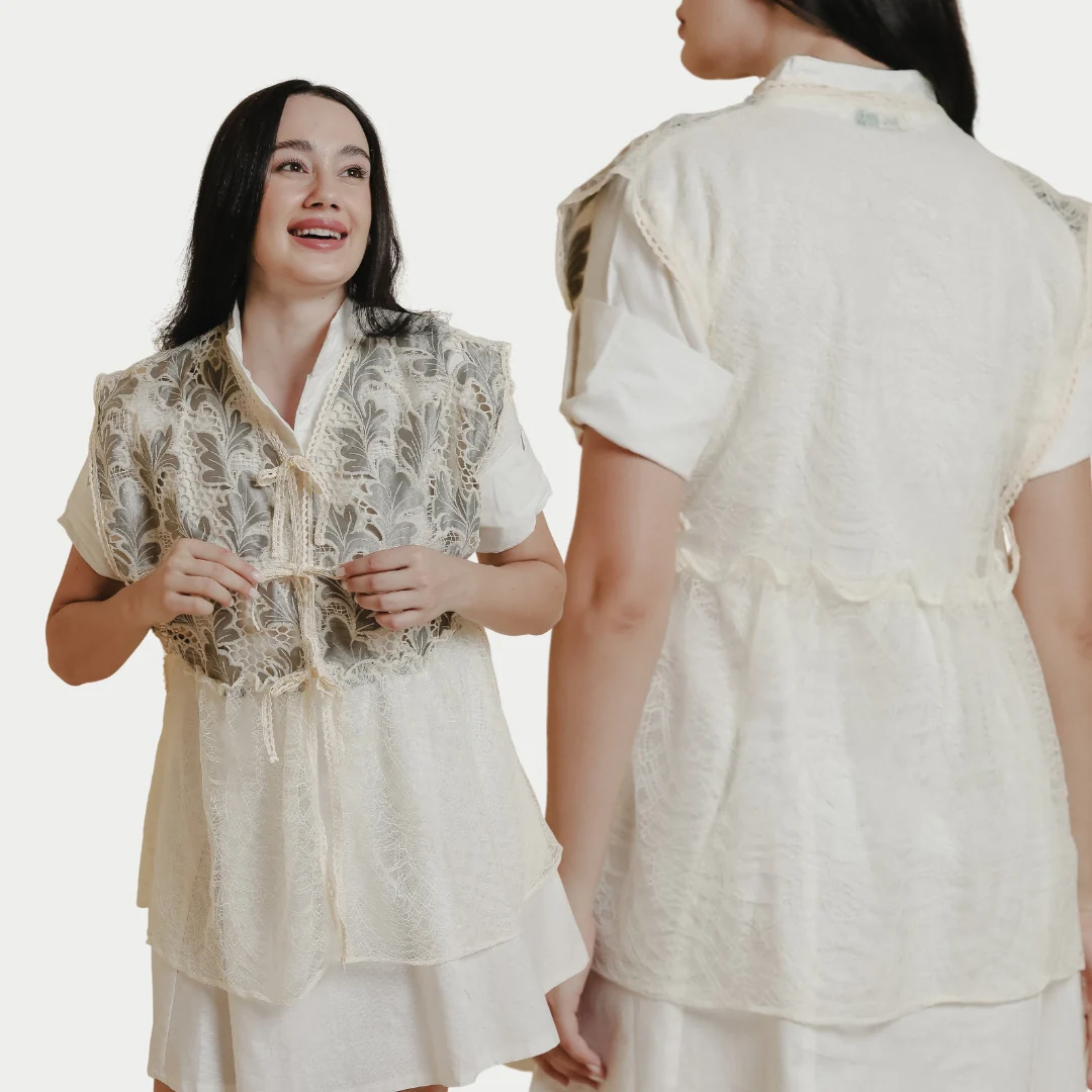 ZIEL KIDS - Alesha Vest Bordir Atasan Premium Mom and Girl - Image 4