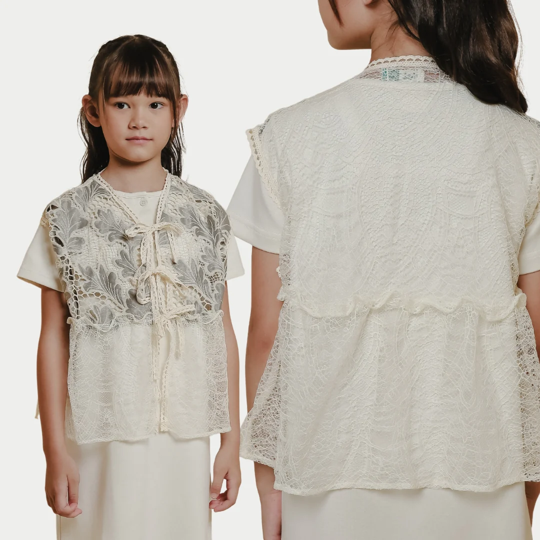 ZIEL KIDS - Alesha Vest Bordir Atasan Premium Mom and Girl - Image 5
