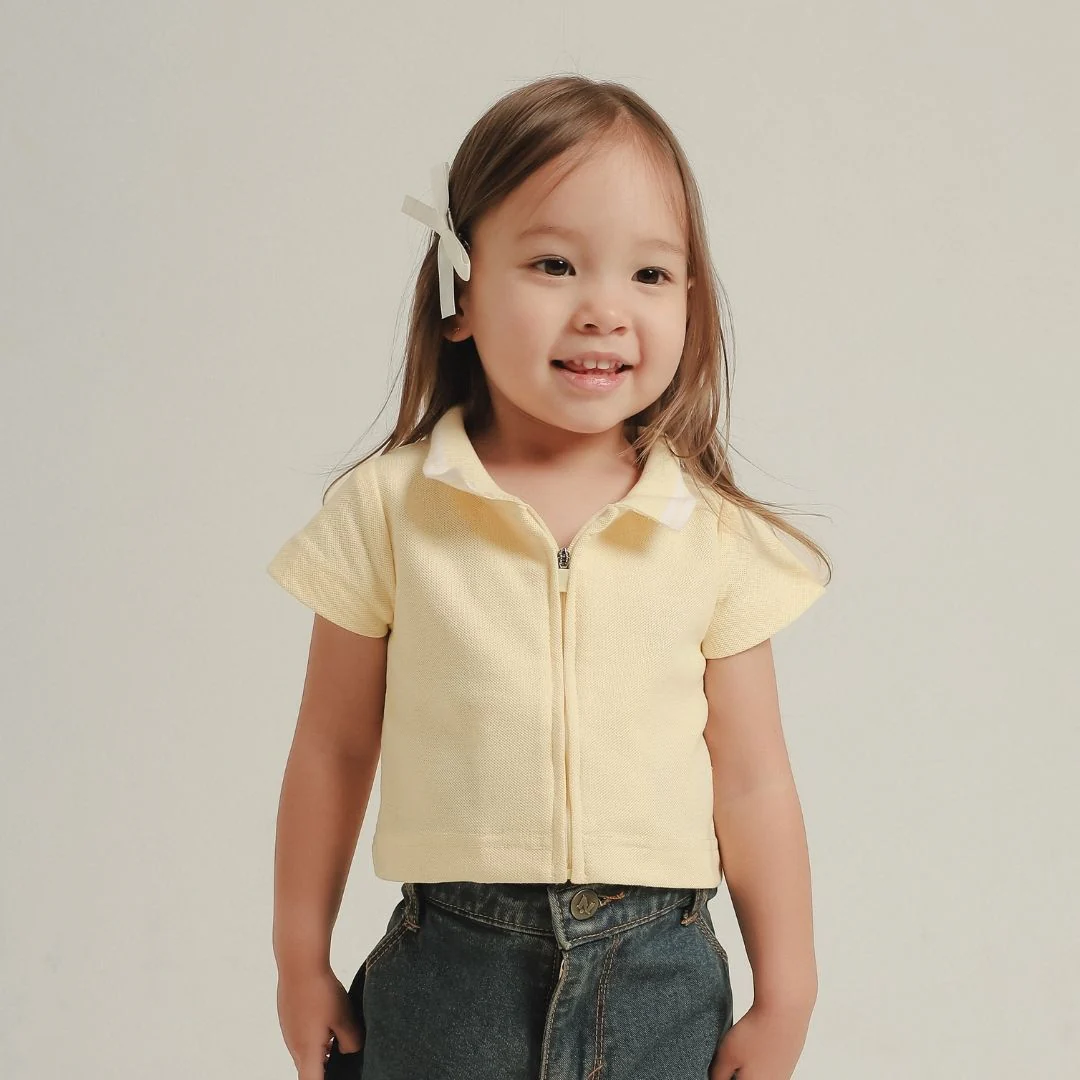 ZIEL KIDS - Belle Top Baju Anak Perempuan Atasan Pique Premium - Image 3