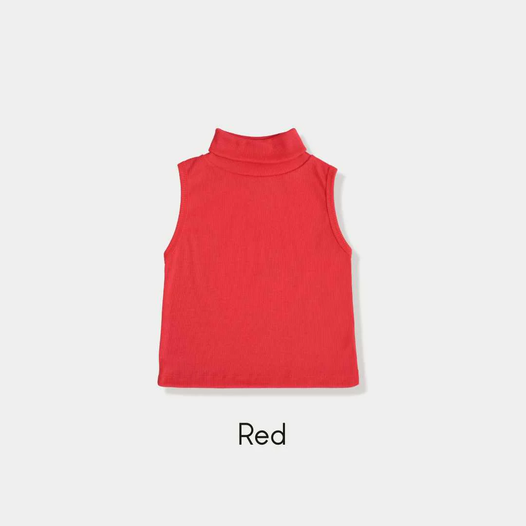 ZIEL KIDS Caca Top Baju Anak Perempuan Kaos Turtle Neck Rib Cotton Premium - Image 14