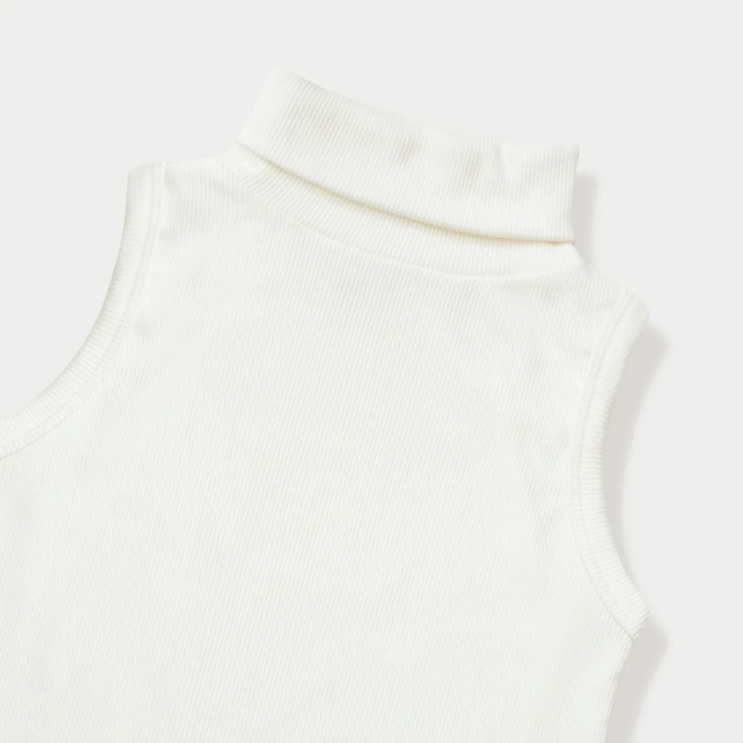 ZIEL KIDS Caca Top Baju Anak Perempuan Kaos Turtle Neck Rib Cotton Premium - Image 3