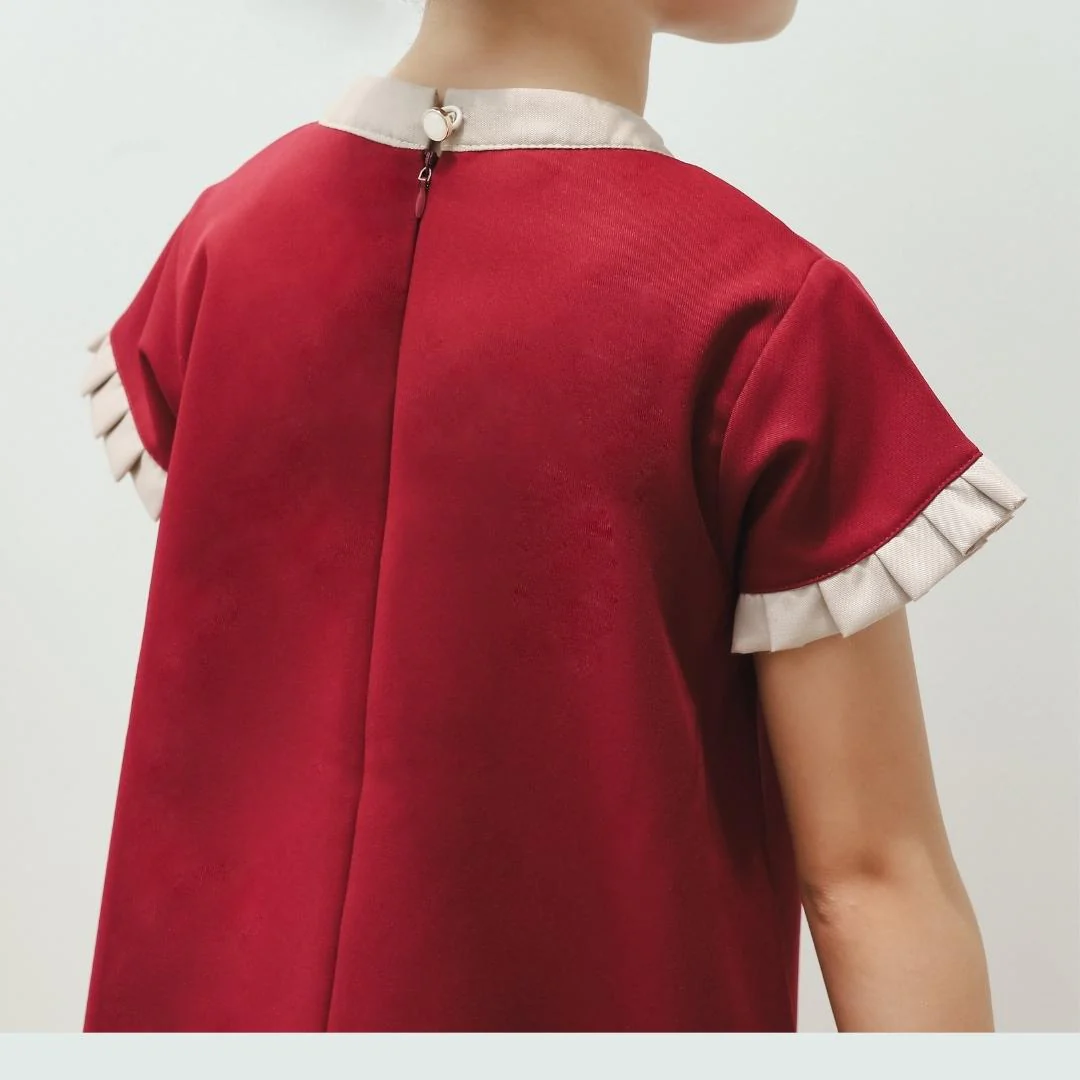 ZIEL KIDS - Carla Set & Dress Terusan Semiwool Premium Couple Mom & Girl - Image 5