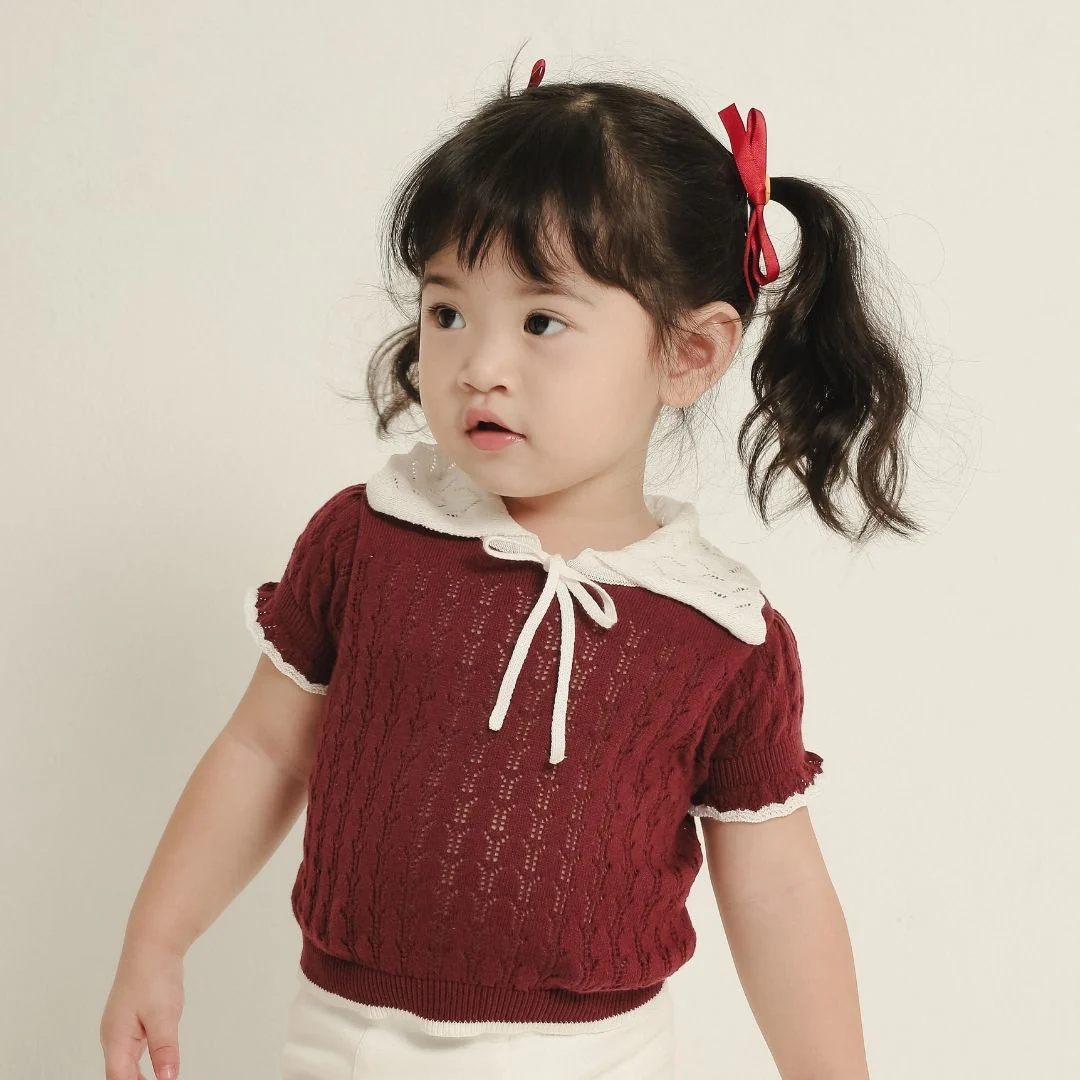 ZIEL KIDS - Cassandra Top Baju Anak Perempuan Atasan Katun Knit Premium - Image 4