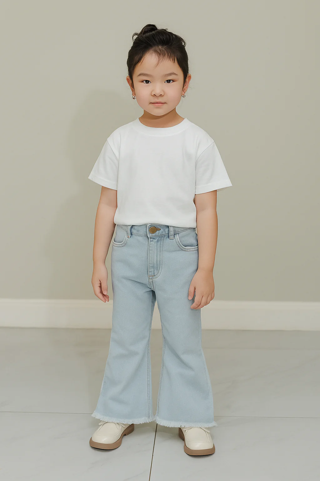 ZIEL KIDS - Cassey Pants Celana Anak Perempuan Bawahan Jeans Denim - Image 12
