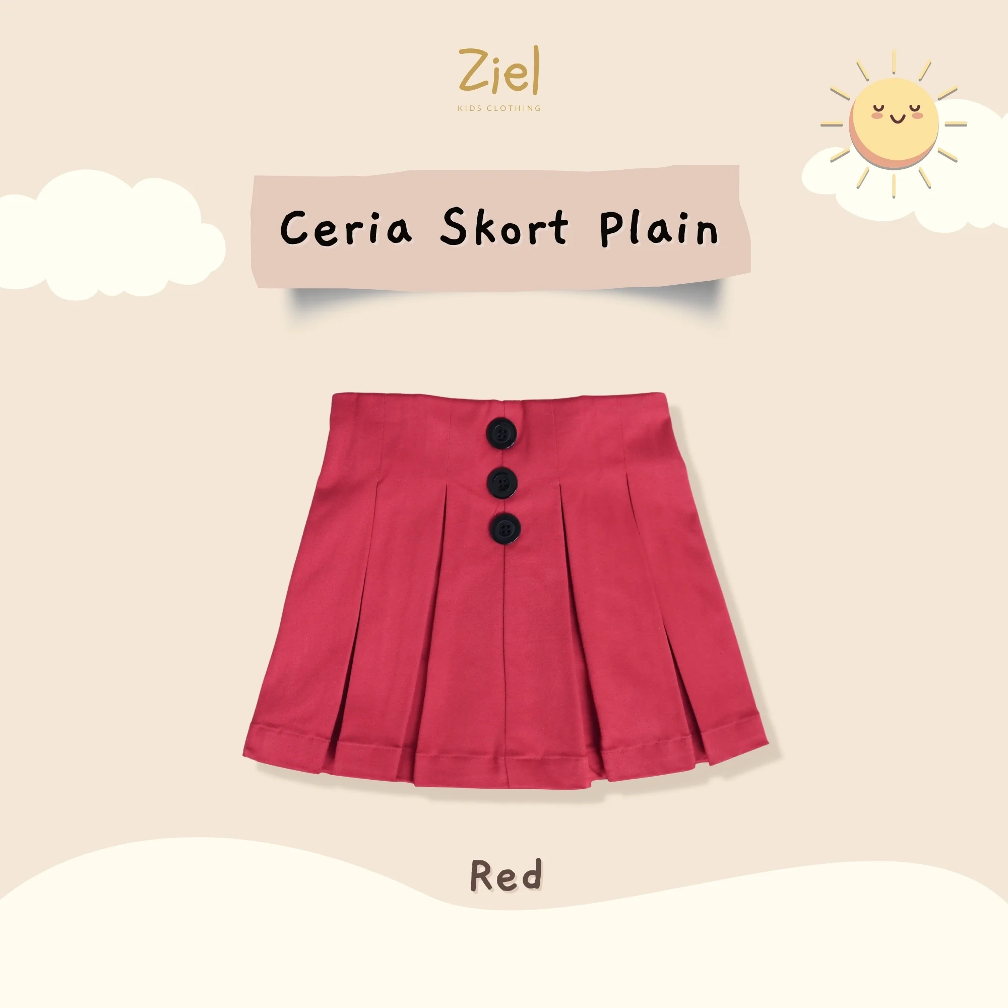Ceria Skort Plain - Image 11