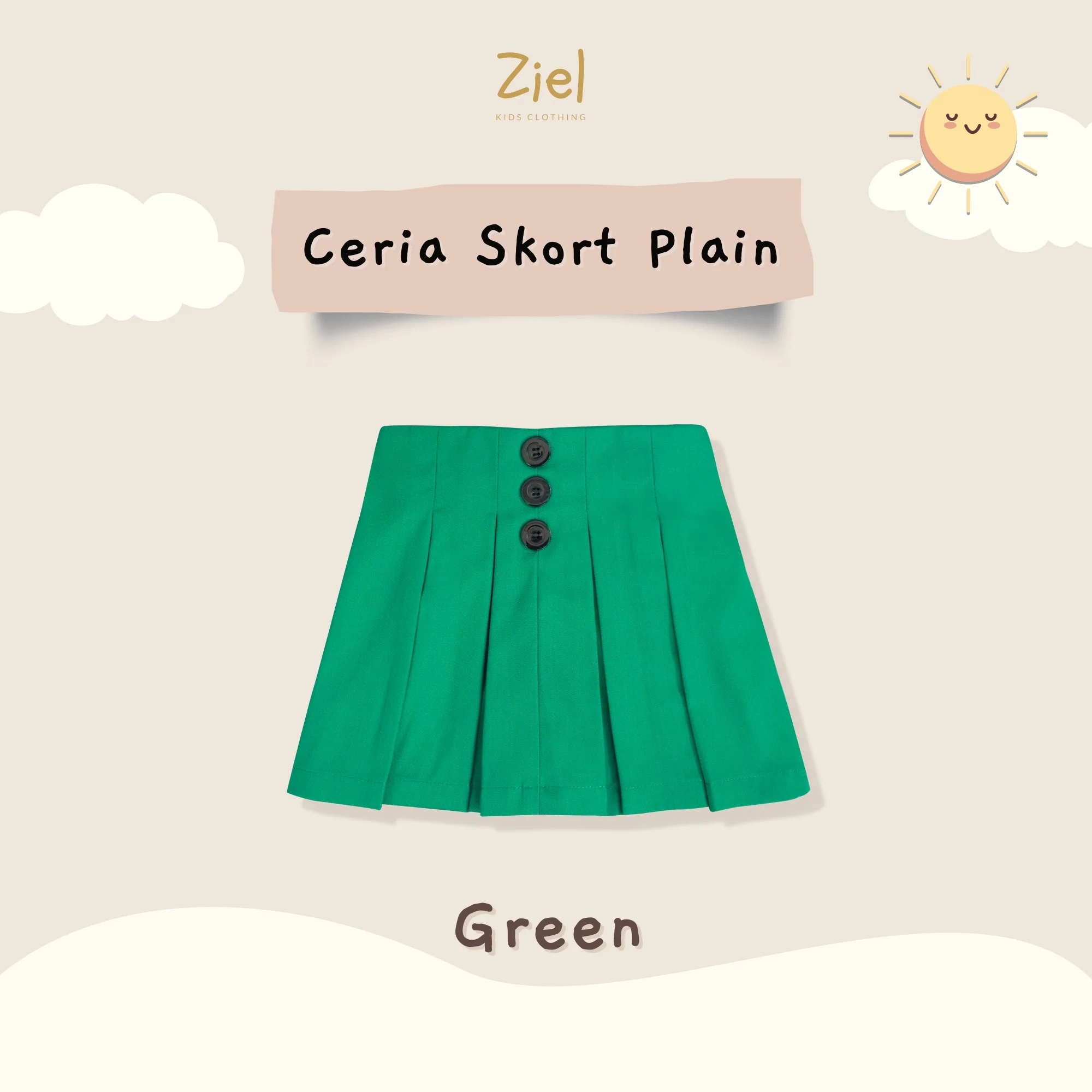 Ceria Skort Plain - Image 21