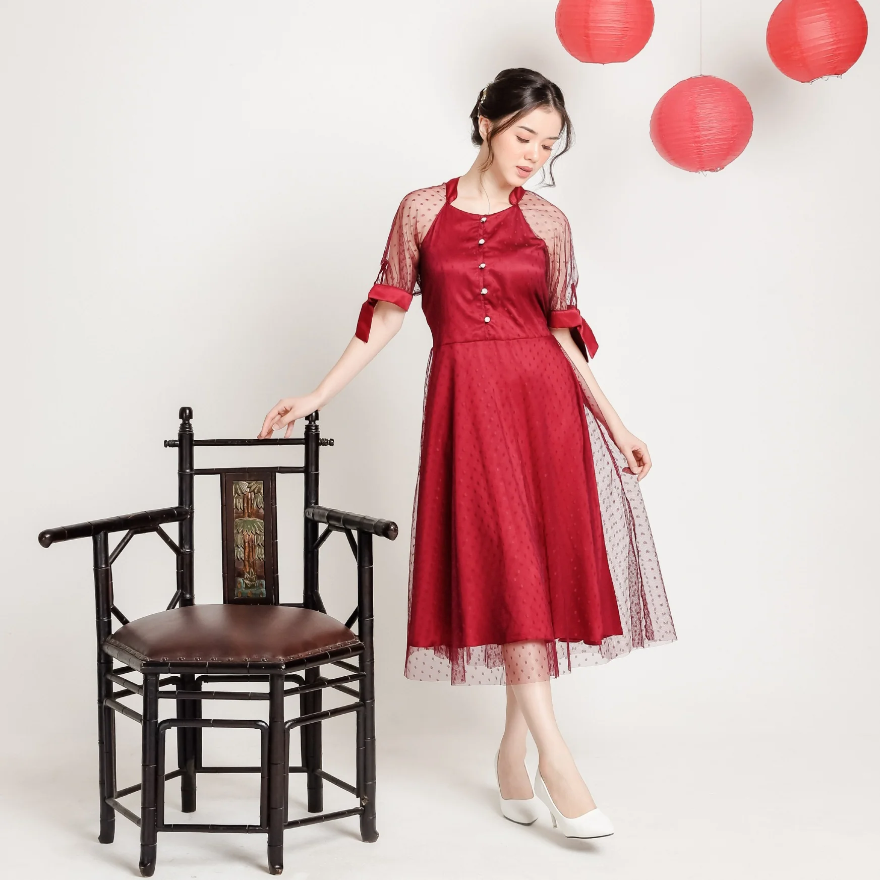 Lina Dress - CNY - Image 7