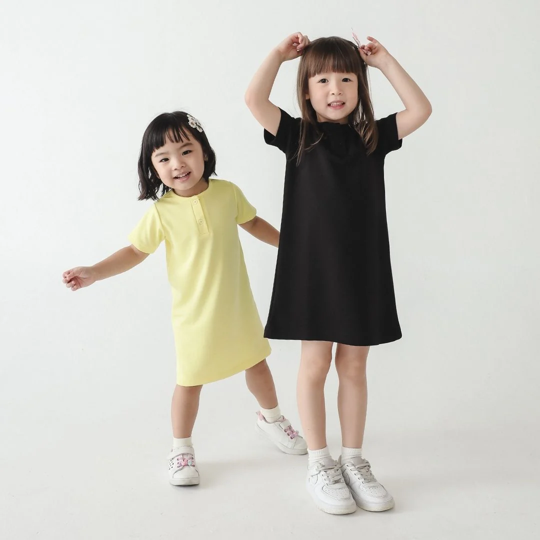 Ziel Kids -  Dalila Dress Anak Perempuan Terusan Katun Cloudfit Premium - Image 7