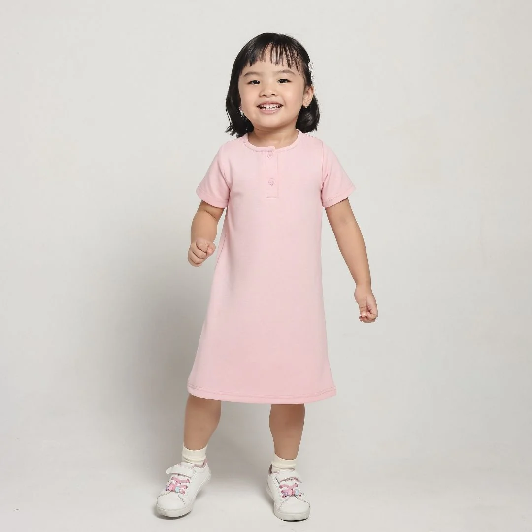 Ziel Kids -  Dalila Dress Anak Perempuan Terusan Katun Cloudfit Premium - Image 8