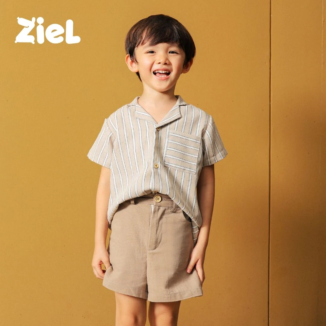ZIEL KIDS - Diego Set Baju Anak Laki-Laki Setelan Atas Bawah Premium - Image 4