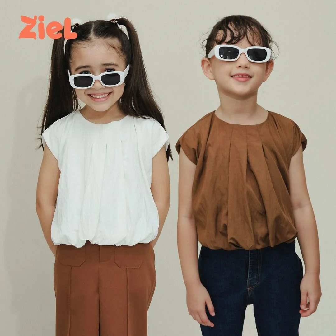ZIEL KIDS - Esly Top Baju Anak Perempuan Atasan Katun Premium - Image 4