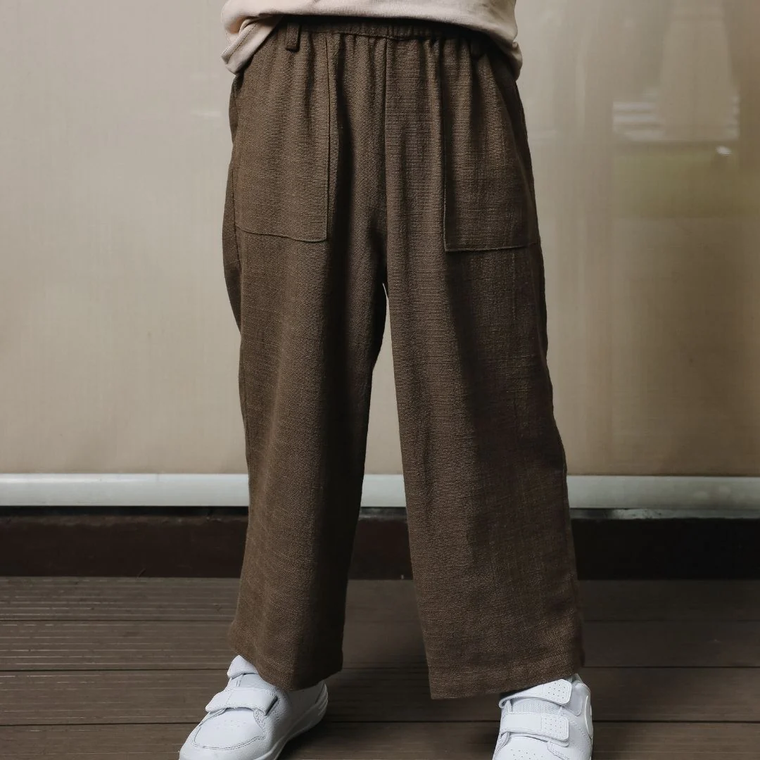 ZIEL KIDS - Finley Pants Celana Anak Laki-Laki Bawahan Cotton Linen Premium - Image 6