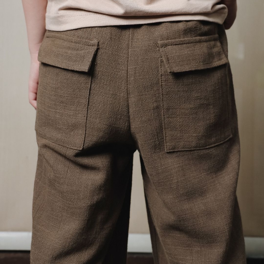ZIEL KIDS - Finley Pants Celana Anak Laki-Laki Bawahan Cotton Linen Premium - Image 8