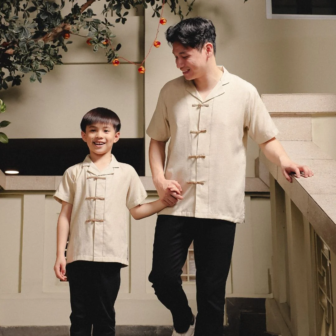 ZIEL KIDS - Hanjun Cheongsam | Cheongsam | Couple Dad & Boy - Image 10