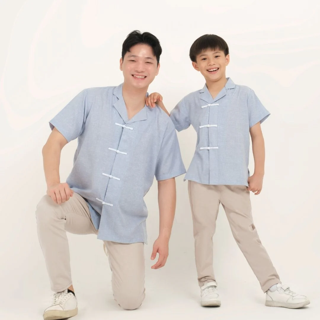 ZIEL KIDS - Hanjun Cheongsam | Cheongsam | Couple Dad & Boy - Image 3
