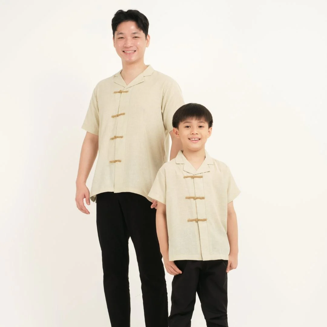 ZIEL KIDS - Hanjun Cheongsam | Cheongsam | Couple Dad & Boy - Image 4