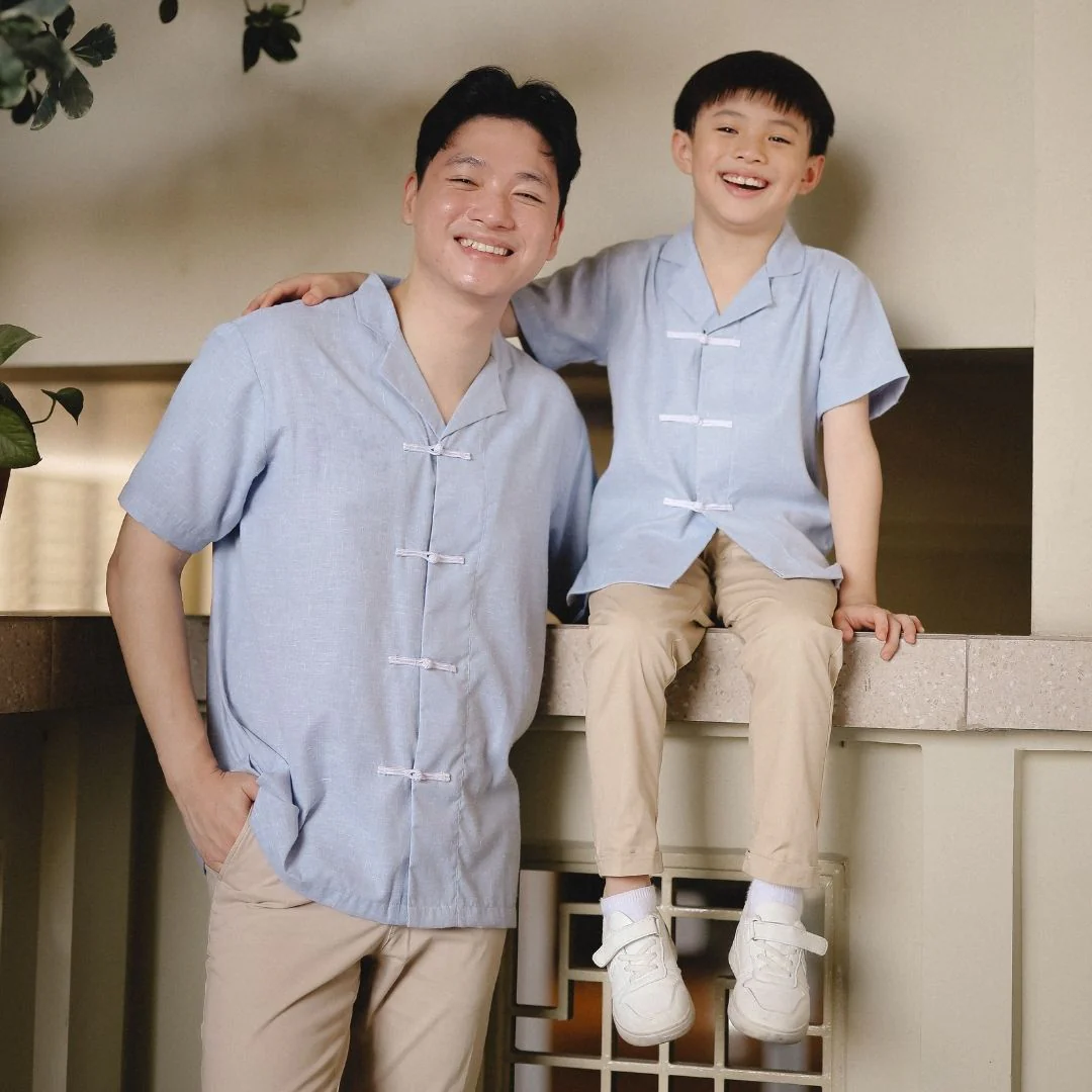 ZIEL KIDS - Hanjun Cheongsam | Cheongsam | Couple Dad & Boy - Image 9