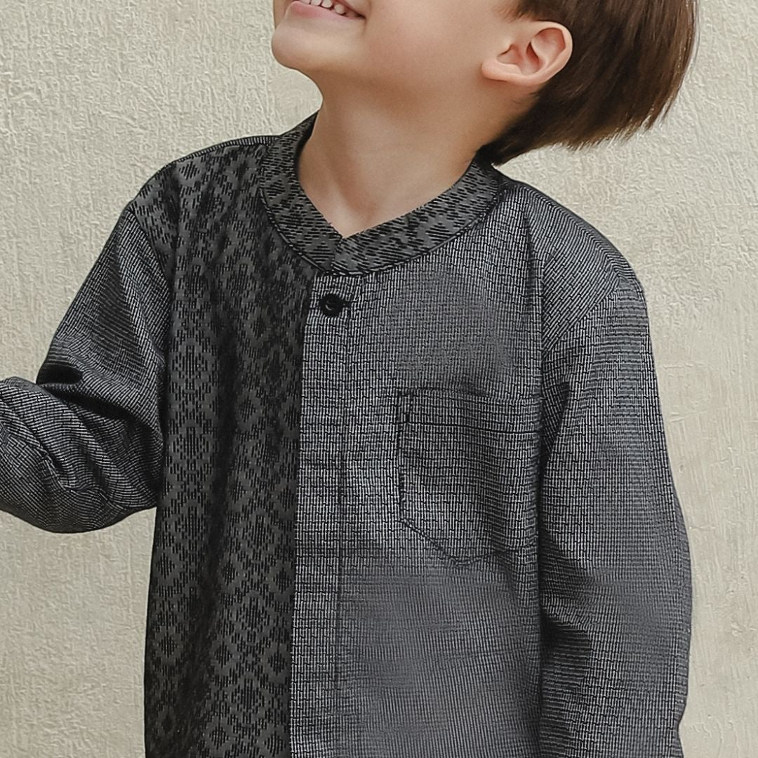 ZIEL KIDS - Haqi Koko Raya Atasan Katun Premium Couple Dad & Boy - Image 4