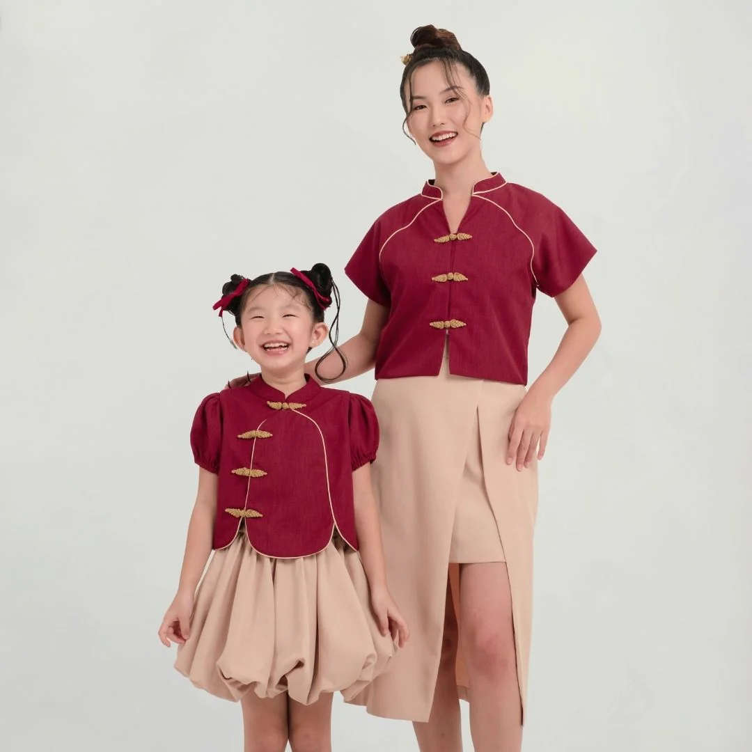 ZIEL KIDS - Hekyo Set | Cheongsam | Couple Mom & Girl