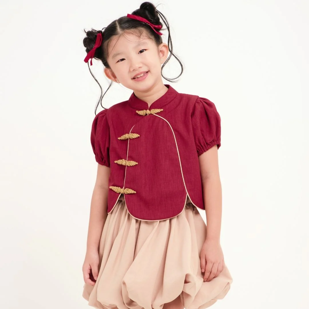 ZIEL KIDS - Hekyo Set | Cheongsam | Couple Mom & Girl - Image 3